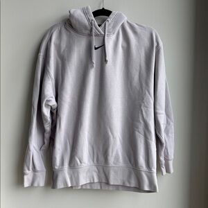 Nike Gray Hoodie Sweatshirt Size S
